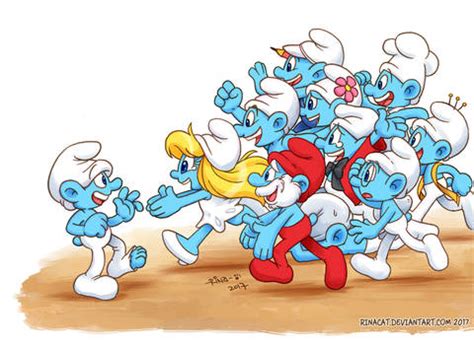 smurfs drawings|Explore the Best Smurfs Art .